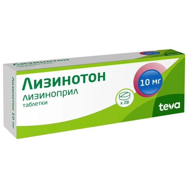 Лизинотон 10мг таб. №28 (Actavis ltd_2)