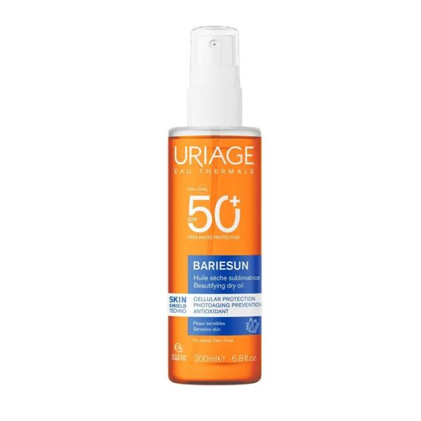 Uriage (Урьяж) барьесан сухое масло спрей 200мл spf50+ (Dermatologiques d’uriage laboratoires)