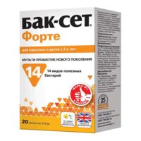 Бак-сет форте 210г капс. №20 (ФАРМА-МЕД ИНК)
