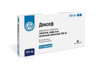 Доксеф 200мг таб.п/об.пл. №10 (АЛКАЛОИД)