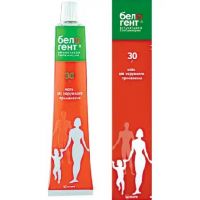 Белогент 30г мазь д/пр.наружн. №1 туба (БЕЛУПО)