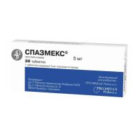 Спазмекс 5мг таб. №30 (ПРО.МЕД.ЦС ПРАГА)