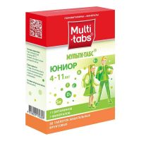 Мульти-табс юниор таб.жев. №30 фруктовый вкус (ХЕЛЕОН РУС)