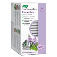 Эвалар био при диабете 2г чай №20 ф/п. (ЭВАЛАР)