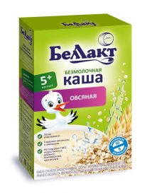 Беллакт каша молочная 250 овсян.мука б/сахара (БЕЛЛАКТ ОАО)