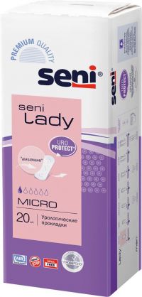 Seni (сени) lady прокладки урологические №20 микро (TZMO S.A.)