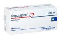 Кордарон 200мг таб. №30 (САНОФИ)