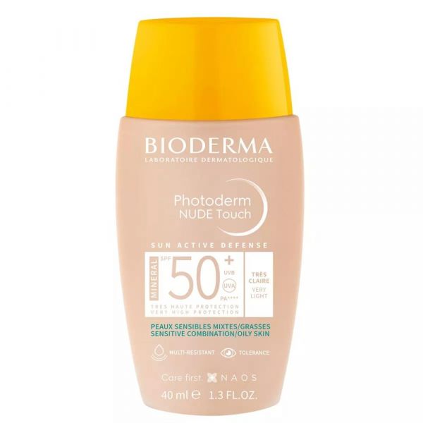 Bioderma (биодерма) фотодерм флюид с тоном spf50+ оч.светлый 40мл 3455 (Naos)