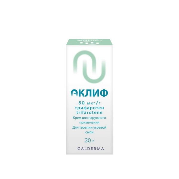 Аклиф 50мкг/г 30г крем д/пр.наружн. фл. (Galderma laboratoires)