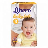 Libero (Либеро) подгузники бэбисофт №22 4-9кг миди (SCA HYGIENE PRODUCTS AB)