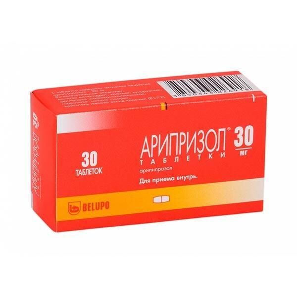 Арипризол 30мг таб. №30 (Belupo d.d.)