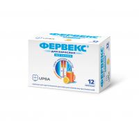 Фервекс пор.д/р-ра д/пр.внутр. №12 пак.  б/сахара лимон (БРИСТОЛ-МАЙЕРС СКВИББ)