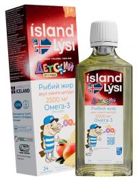 Лиси рыбий жир детский 240мл манго цитрус (ЛИСИ ХФ)