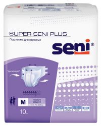 Seni (Сени) подгузники super medium air plus №10 75-110 см (БЕЛЛА УРАЛ)