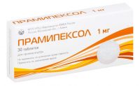 Прамипексол 1мг таб. №30 (ТЕВА)