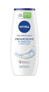Nivea (Нивея) гель для душа нежное увлажнение 250мл 80802 (БАЙЕРСДОРФ)