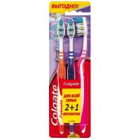 Colgate (Колгейт) зубная щетка зиг-заг №3 средняя (КОЛГЕЙТ)