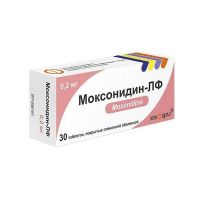 Моксонидин 0,2мг таб.п/об.пл. №30 (ЛЕКФАРМ)