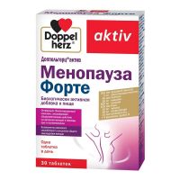 Доппельгерц актив менопауза форте таб. №30 (КВАЙССЕР)