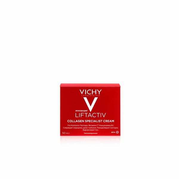 Vichy (виши) лифтактив коллаген дневной крем-уход 50мл 7254 (Vichy laboratoires)