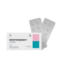 Монтелукаст 10мг таб.п/об.пл. №30 (ГРОТЕКС)