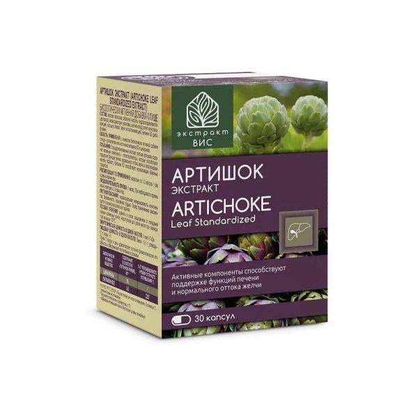 Артишока экстракт 500мг таб. №30 (Вис ооо)