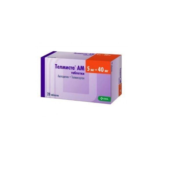 Телмиста ам 5мг+40мг таб. №28 (Krka d.d._2)