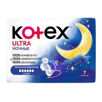 Kotex (Котекс) прокладки ультра №7 сетчат. найт (КИМБЕРЛИ КЛАРК)