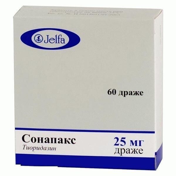 Сонапакс 25мг таб.п/об. №60 (Jelfa s.a._1)