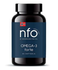 Nfo омега-3 форте капс. №60 (НОРВЕГИАН ФИШ ОИЛ АС)