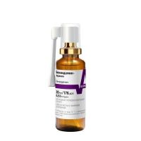 Бензидамин 0,255мг/доза 30мл спрей д/пр.местн.доз. №1 фл. (ВЕРТЕКС)