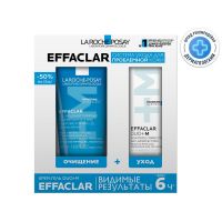 La Roche-Posay (Ля рош-позе) эфаклар дуо+м 40мл +гель очищ. 200мл (ЛОРЕАЛЬ)