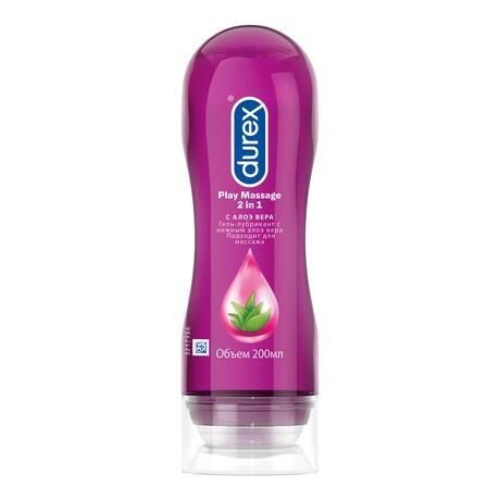 Гель смазка durex play 200мл алоэ вера 2 в 1 (Ssl international plc.)
