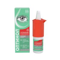 Оптинол тетризолин 0,5мг/мл 10мл капли глазн. фл.-кап. (ЯДРАН)