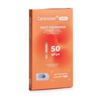 Тест-полоски сателлит плюс №50 (ЭЛТА)