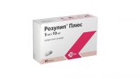 Розулип плюс 5мг+10мг капс. №30 (ЭГИС)