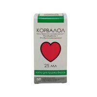 Корвалол 25мл капли д/пр.внутр. №1 фл.-кап. (ФЛОРА КАВКАЗА)