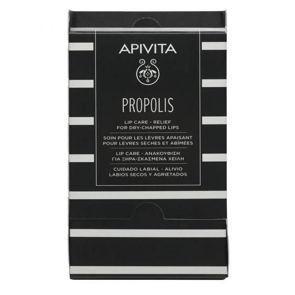 Апивита уход для сухих и потрескавшихся губ 4,4г прополис 8029 3565 (Apivita s.a.)