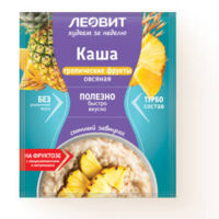 Леовит каша овсяная 40г тропическ. фрукты микроэлем. на фрукт. (ЛЕОВИТ НУТРИО ООО_2)
