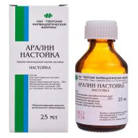 Аралия 25мл настойка №1 фл. (ТВЕРСКАЯ ФФ)