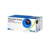 Финлепсин ретард 400мг таб.пролонг. №50 (ТЕВА)