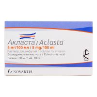 Акласта 50мкг/мл 100мл р-р д/инф. №1 фл.полим. (САНДОЗ)