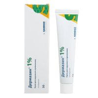 Дермазин 1% 50г крем д/пр.наружн. №1 туба (САНДОЗ)