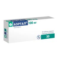 Аэртал 100мг таб.п/об. №20 (ГЕДЕОН РИХТЕР)