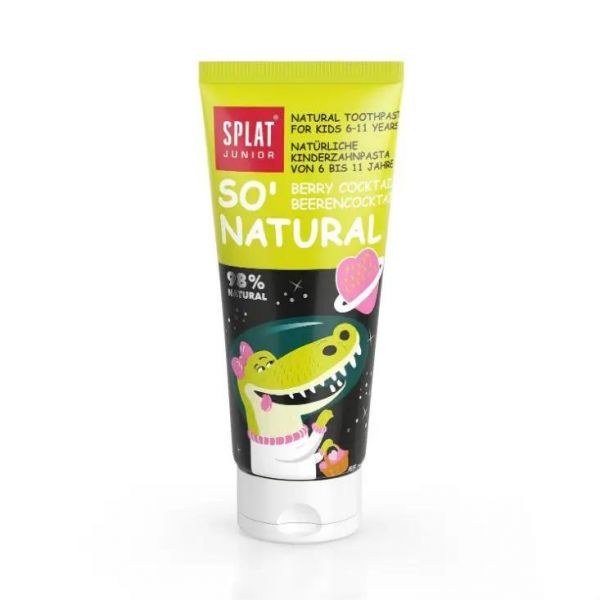 Splat (сплат) зубная паста юниор 73г 6-11 лет ягодный коктейль (Сплат-косметика ооо)