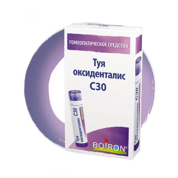 Туя оксиденталис с30 4г гран.гомеоп. (Boiron laboratoires)