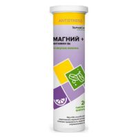 Магний + витамин в6 таб.шип. №20 лимон бад (PEZ PRODUCTION EUROPE KFT.)
