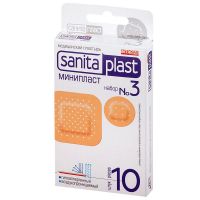 Лейкопластырь санитапласт №10 шт.  минипласт 3 (Нет ВладелецРегУД)