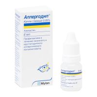 Аллергодил 6мл капли глазн. №1 фл.-кап. (МЕДА ФАРМА)