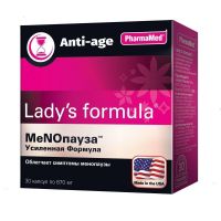 Lady's formula (Ледис формула) менопауза усиленная формула капс. №30 (ФАРМА-МЕД ИНК)
